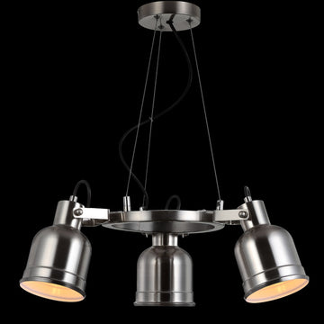 Liam 20" Metal LED Chandelier - JONATHAN Y